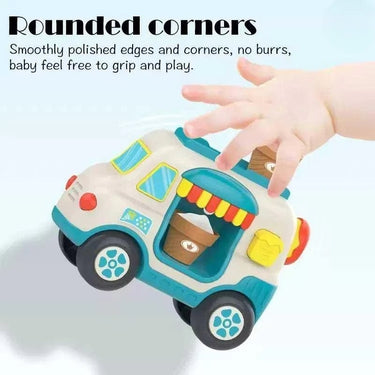Huanger Inertial Baby Ice-cream Truck Toy